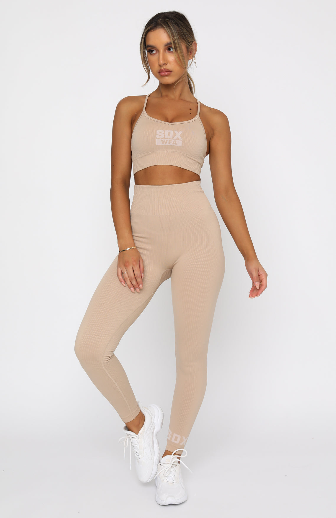 Coffee Date Seamless Leggings Sand