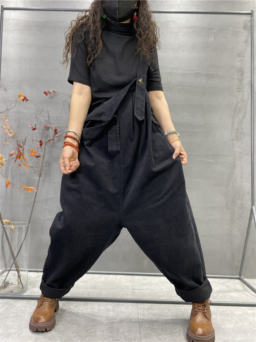 å¤§å°ºç¢¼ç§å­£å¥³å¼ä¼éç´è²å¯¬é¬é£èº«è¤²
