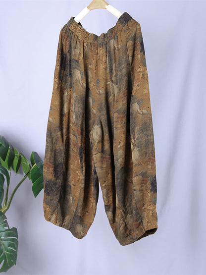 å¤§å°ºç¢¼å¥³æ¬¾å¾©å¤æ¥å­£å°è±åå«è¤²