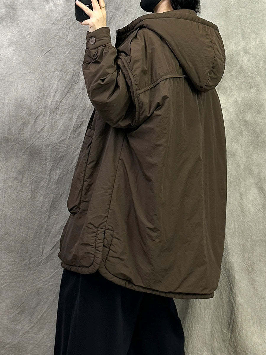 å¥³å£«å¬å­£ä¼éç´è²é£å¸½æ£è¡£å¤§è¡£