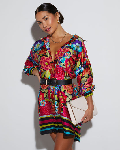 Coveted Button Down Shirt Dress