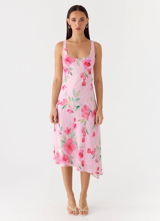Fedde Midi Dress - Petal Soleil