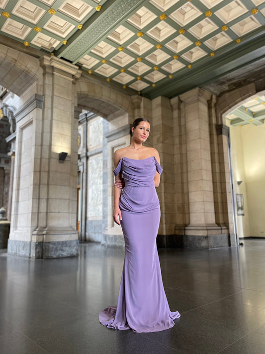 The Meyra dress lilac