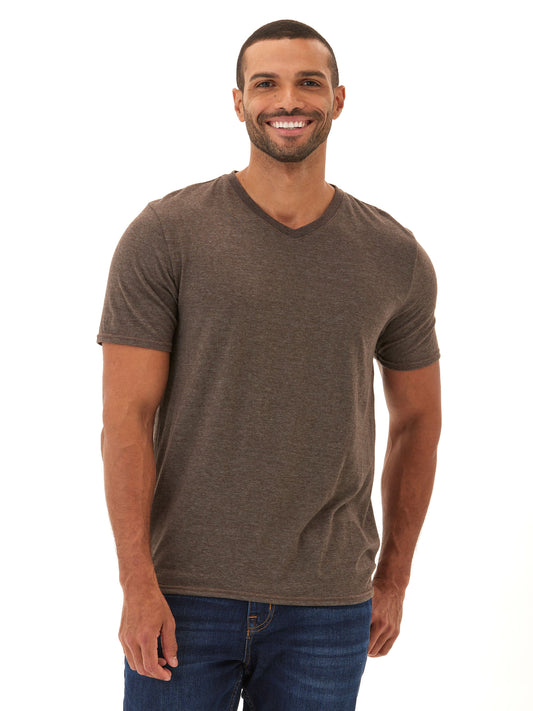 Men's Core Triblend Jersey V-Neck Tee