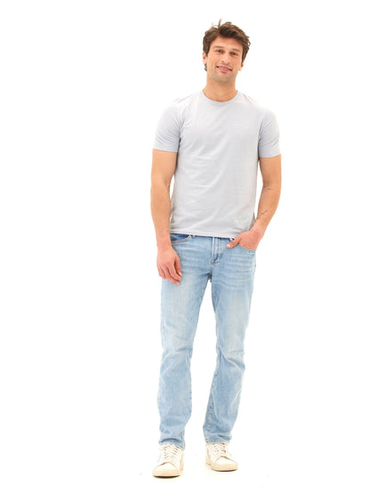 Men's Core Triblend Jersey Crew Neck Tee