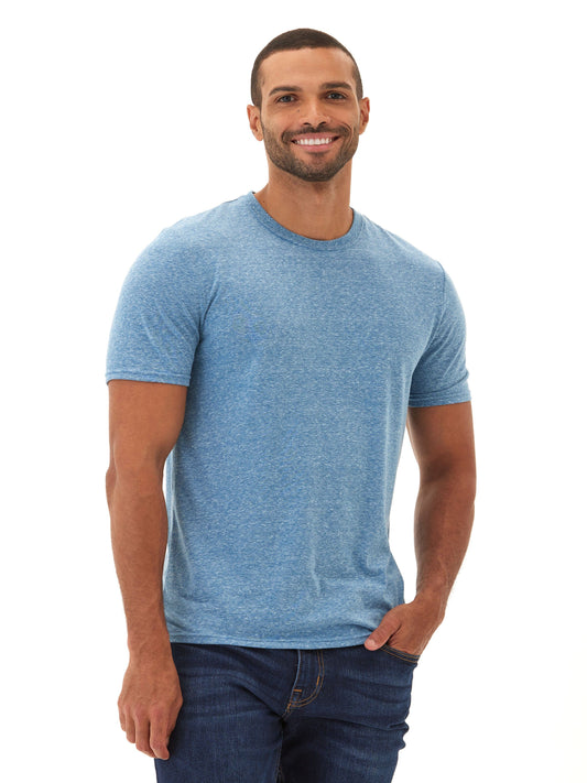 Men's Core Triblend Jersey Crew Neck Tee