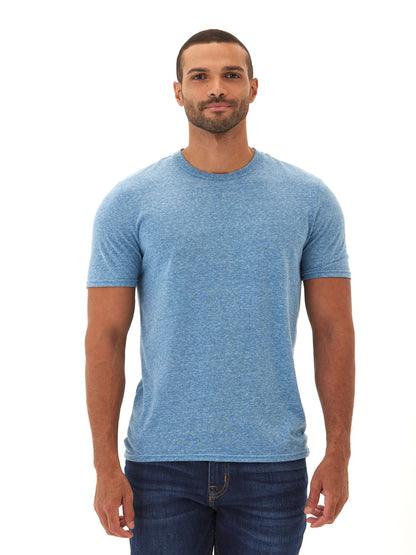 Men's Core Triblend Jersey Crew Neck Tee