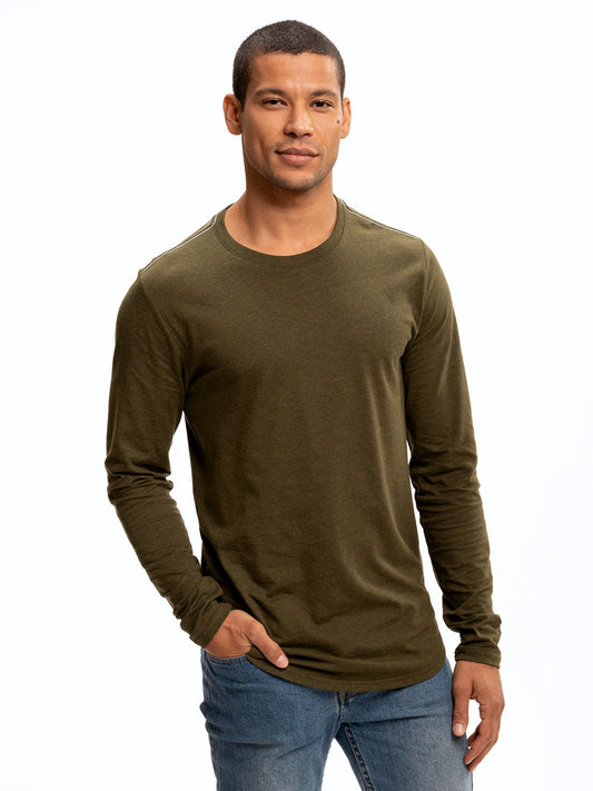 Kye Triblend Long Sleeve Crew