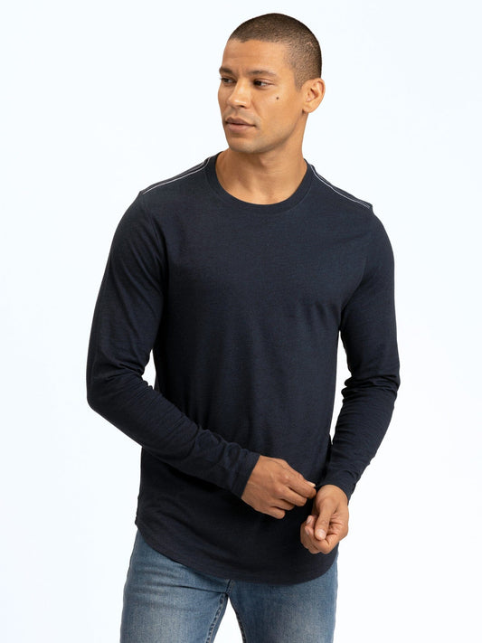 Kye Triblend Long Sleeve Crew