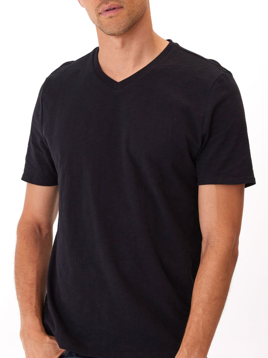 Slub Jersey V-Neck Tee