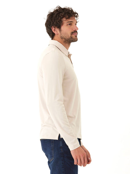 Darryn Luxe Jersey 2 Button Polo
