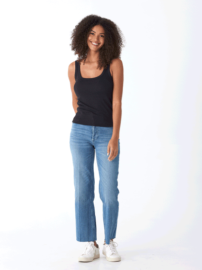 Yvette Feather Rib Tank
