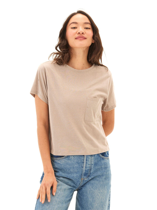 Core Triblend Jersey Pocket Tee