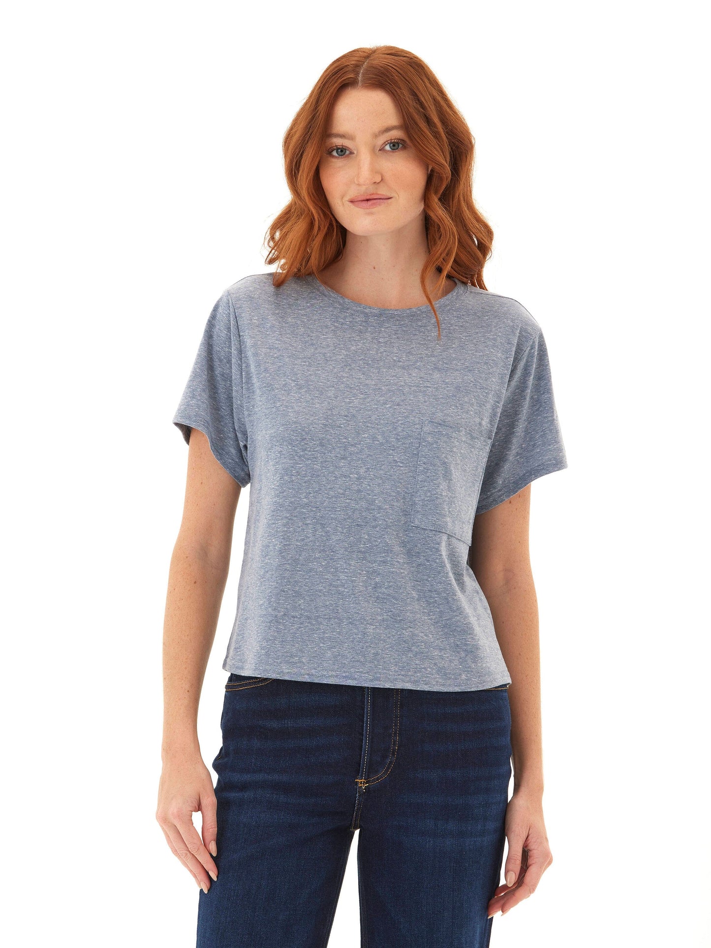 Core Triblend Jersey Pocket Tee