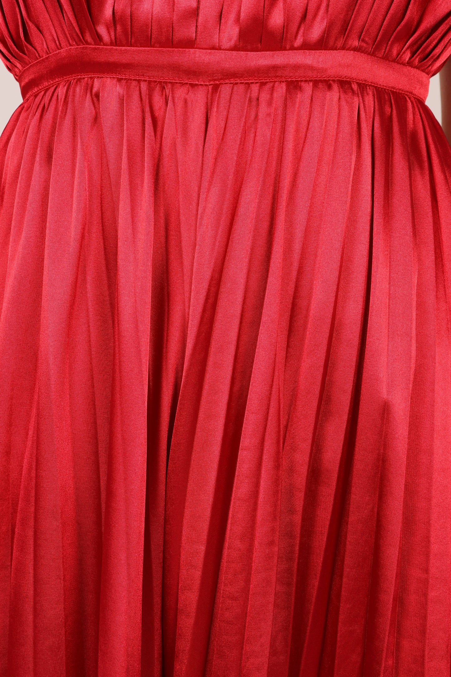 Eden Wide Leg Jumpsuit - Red