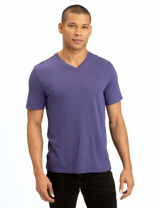 Men's Core Triblend Jersey V-Neck Tee