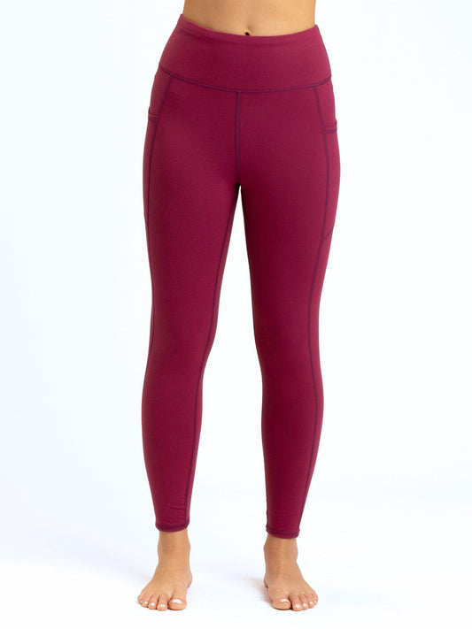 Comfort Fit Ankle Length Pocket Legging